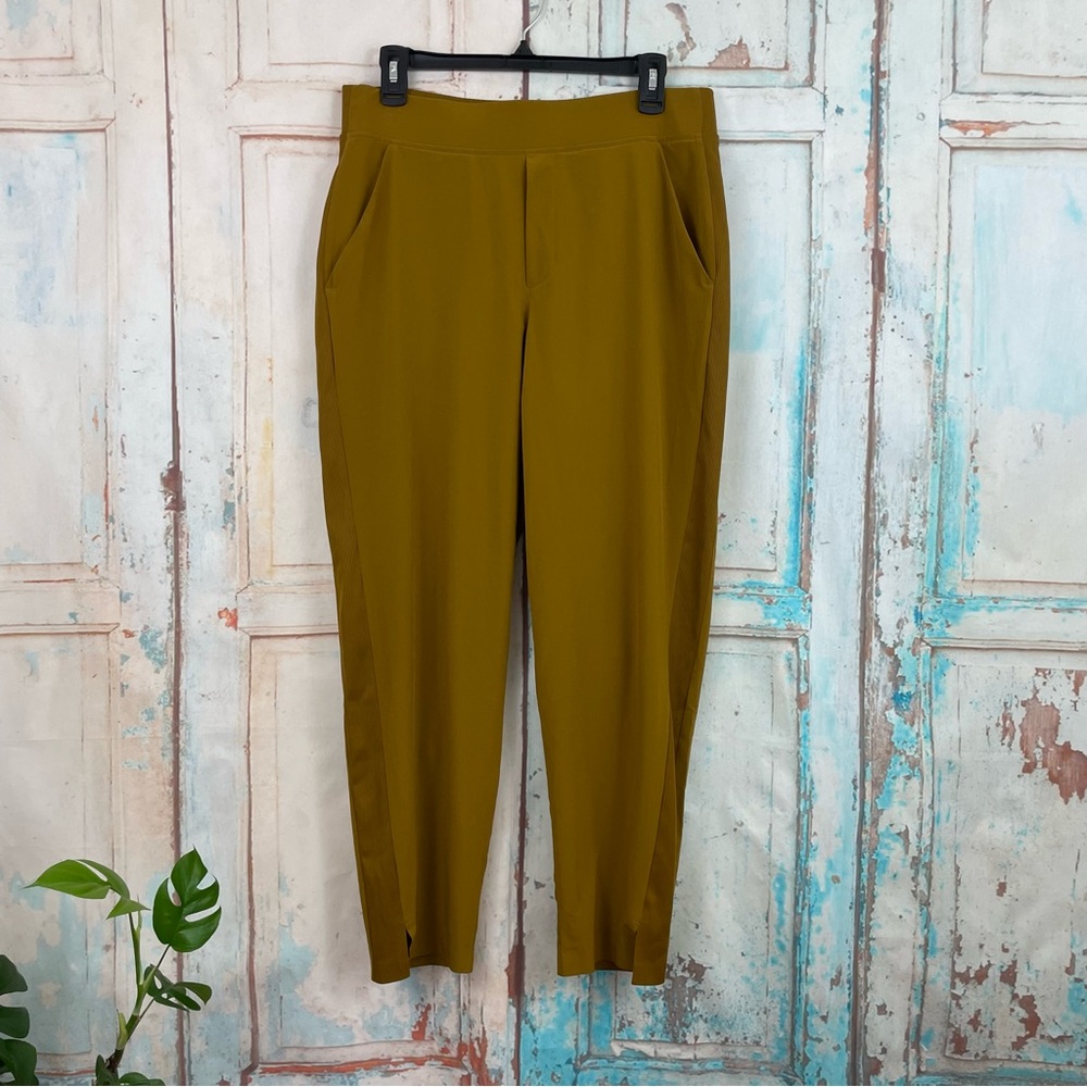 Athleta Brooklyn Mid Rise Ankle Pant Harvest Gold Women’s 10